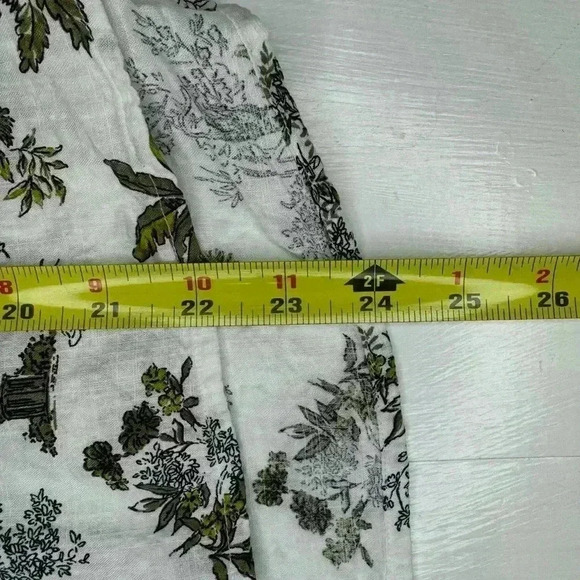 Ana pullover v neck cotton blend blouse floral print size XS - Picture 13 of 13